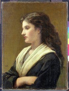 女性の頭の研究：女性の理想的な頭、1872